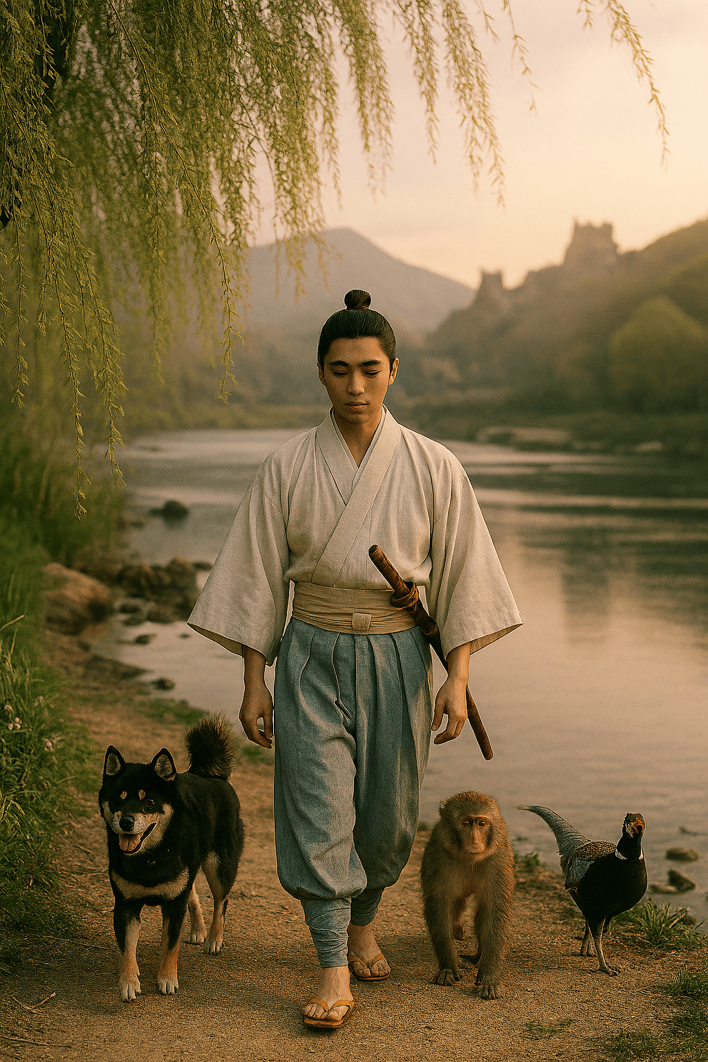 サイト更新：プロット_桃太郎